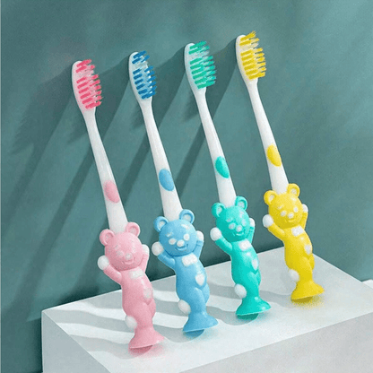 Brosse à Dents Bébé - CartoonToothbrush™ - Ours - Maboutiquebb