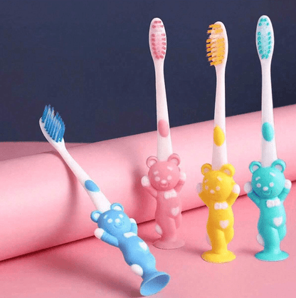 Brosse à Dents Bébé - CartoonToothbrush™ - Ours - Maboutiquebb