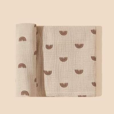 SERVIETTE POUR BEBE - CottonBabyTowel™ - Petit Arc en ciel - Maboutiquebb